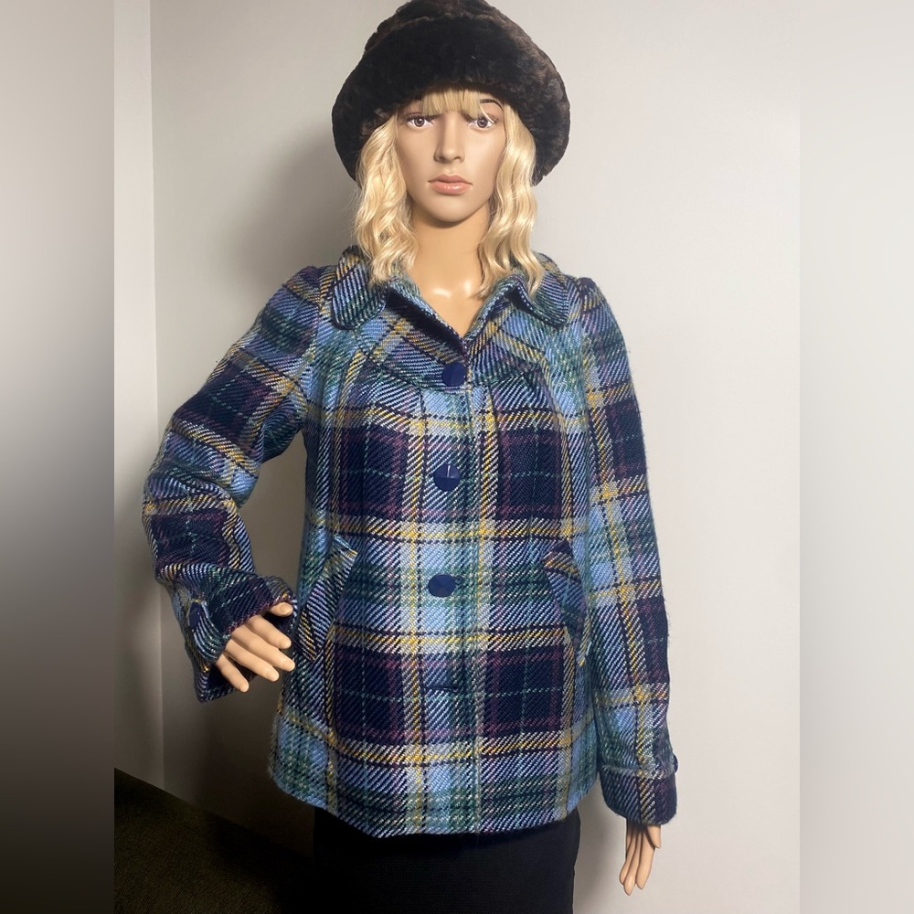 Soaked In Luxury Plaid Jacket  NWT